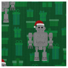 xmas santa claus robot stof