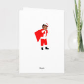 xmas santa donald trump feestdagen kaart (Achterkant)