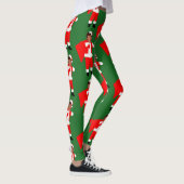 xmas santa donald trump leggings (Rechts)