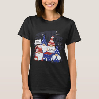 Xmas Santa Hat American Merry Kerstgnomen T-shirt