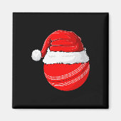 Xmas Santa Hat Christmas Cricket  Magneet (Voorkant)