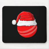 Xmas Santa Hat Christmas Cricket  Muismat (Voorkant)
