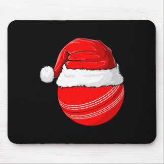 Xmas Santa Hat Christmas Cricket Muismat