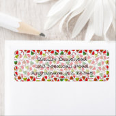 Xmas Santa Sugar Skulls Etiket (Insitu)