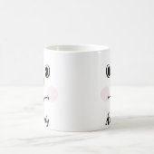 Xmas Schattige Custom Snowman blij gezicht kopje k Koffiemok (Center)