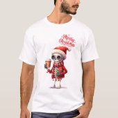 Xmas-skelet T-shirt (Voorkant)