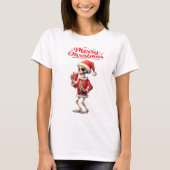 Xmas Skeleton T-shirt (Voorkant)