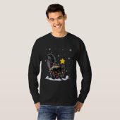 Xmas Skunk Animals T-shirt (Voorkant volledig)