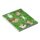 xmas sloth notitieblok (Schuin)