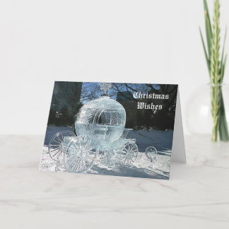 Xmas (Sneeuwwitje Coach) Feestdagen Kaart