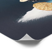 Xmas Snoep Cake Kerstboom Poster (Hoek)