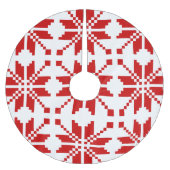 Xmas Snowflake-kerstpatroon Kerstboom Rok (Voorkant)