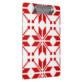 Xmas Snowflake-kerstpatroon Klembord (Rechts)