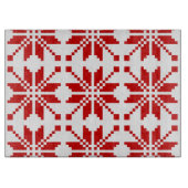 Xmas Snowflake-kerstpatroon Snijplank (Voorkant)