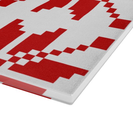 Xmas Snowflake-kerstpatroon Snijplank (Hoek)