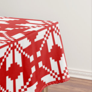 Xmas Snowflake-kerstpatroon Tafelkleed