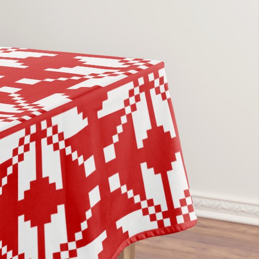 Xmas Snowflake-kerstpatroon Tafelkleed (Voorbeeld)