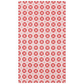 Xmas Snowflake-kerstpatroon Tafelkleed (Voorkant)