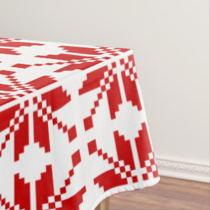 Xmas Snowflake-kerstpatroon Tafelkleed