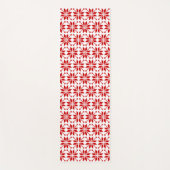 Xmas Snowflake-kerstpatroon Yogamat (Voorkant)