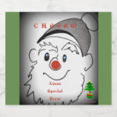 Xmas Speciaal Brouwen Bier Etiket (Enkel label)