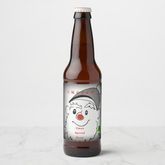 Xmas Speciaal Brouwen Bier Etiket (Voorkant)