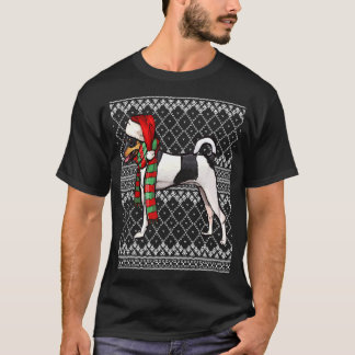 Xmas Speelgoed Fox Terrier Santa Claus Pet Ugly Ch T-shirt