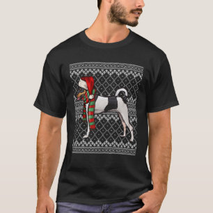 Xmas Speelgoed Fox Terrier Santa Claus Pet Ugly Ch T-shirt