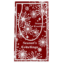 Xmas Splash Gift Bag Klein Cadeauzakje