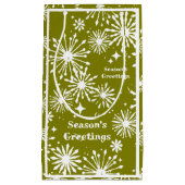 Xmas Splash Gift Bag Klein Cadeauzakje (Voorkant)