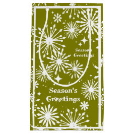 Xmas Splash Gift Bag Klein Cadeauzakje