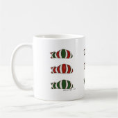 Xmas Stapelende Katten Mok (Links)
