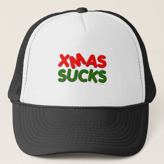 XMAS Sucks Trucker Pet (Voorkant)