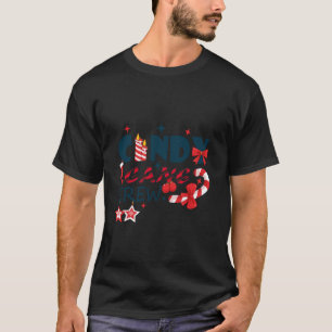 Xmas Sweet snoepriet crew voor familie en neef c T-shirt