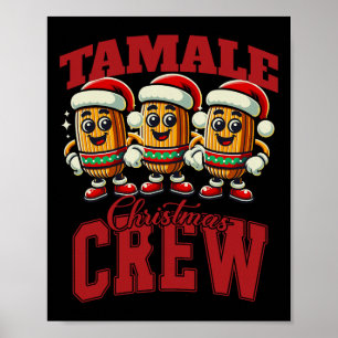 Xmas Tamale Eten Grappig Mexicaanse Kerst Tamale M Poster