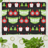 Xmas Tandarts Cadeaus Theedoek (Gevouwen)
