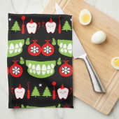 Xmas Tandarts Cadeaus Theedoek (Quarter Fold)