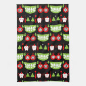 Xmas Tandarts Cadeaus Theedoek (Verticaal)