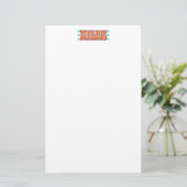 XMAS-teken Briefpapier (Staand voorkant)