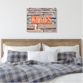XMAS-teken Canvas Afdruk (Insitu (Slaapkamer))