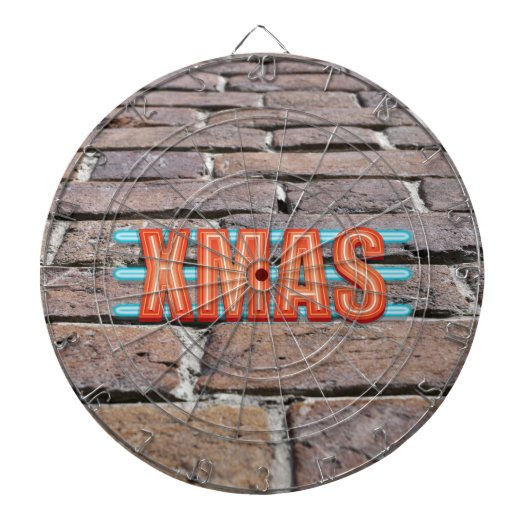 XMAS-teken Dartbord (Voorkant)