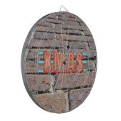 XMAS-teken Dartbord (Voorkant Links)