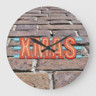 XMAS-teken Grote Klok