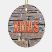 XMAS-teken Keramisch Ornament (Links)