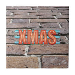 XMAS-teken Tegeltje