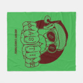Xmas Time Fleece Blanket Deken (Voorkant (Horizontaal))