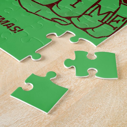 Xmas Time Puzzle Legpuzzel (Zijkant)