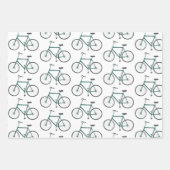 Xmas Traffic Cars Trucks Bikes Variety Pack Inpakpapier Vel (Voorkant 3)