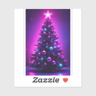 Xmas tree sticker