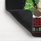 Xmas Tree Ugly Style Santa Hat Alligator Christmas Muismat (Hoek)